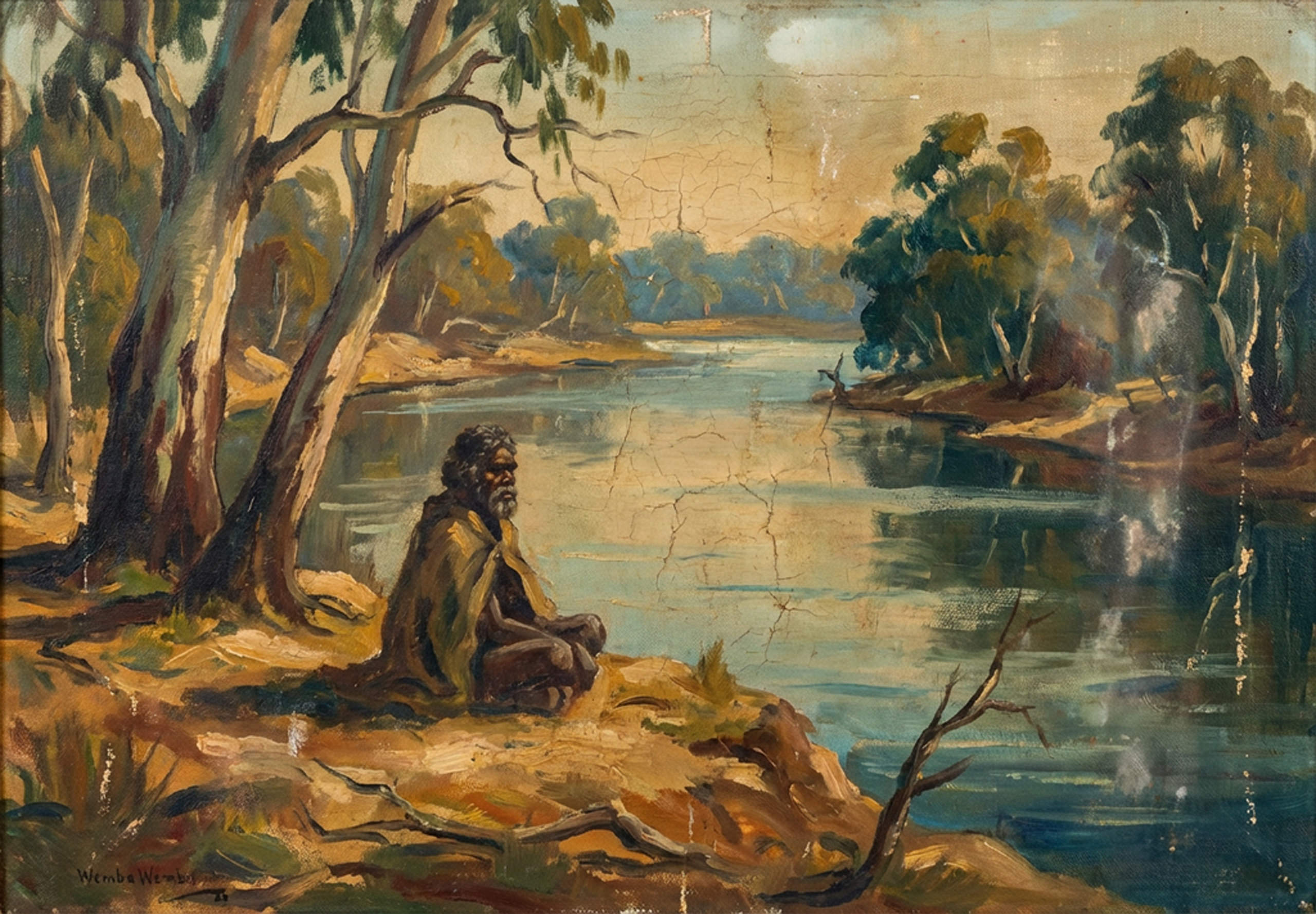 Wemba Wemba Murray River Landscape